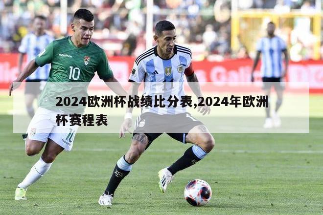 2024欧洲杯战绩比分表,2024年欧洲杯赛程表