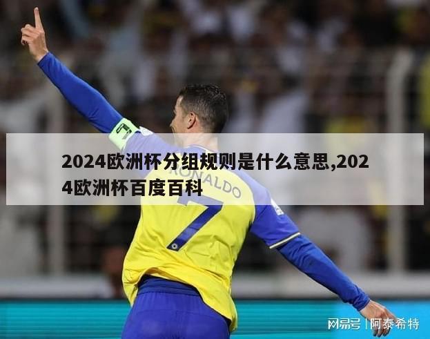 2024欧洲杯分组规则是什么意思,2024欧洲杯百度百科