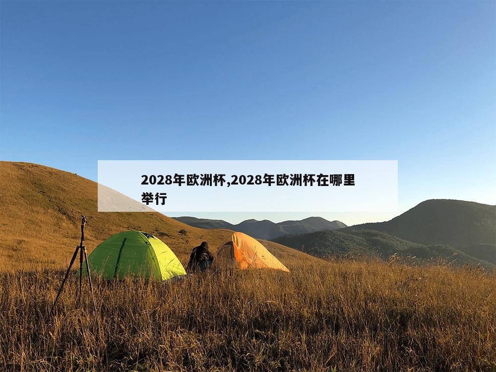 2028年欧洲杯,2028年欧洲杯在哪里举行