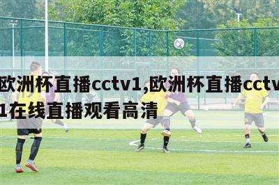 欧洲杯直播cctv1,欧洲杯直播cctv1在线直播观看高清