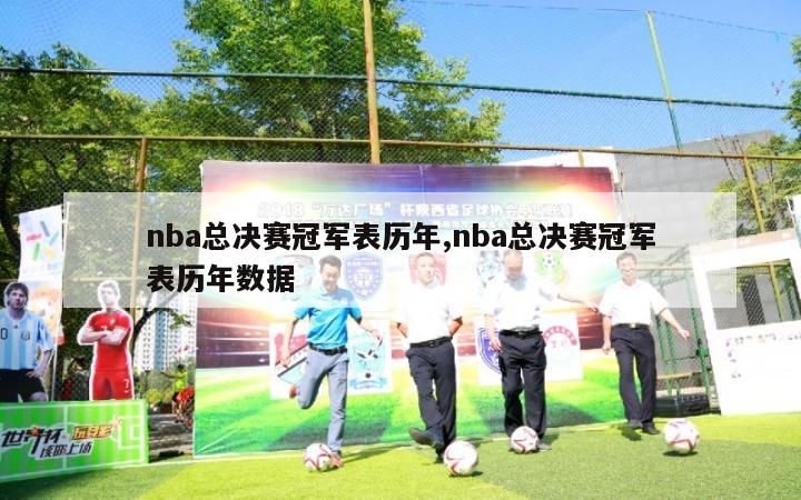 nba总决赛冠军表历年,nba总决赛冠军表历年数据